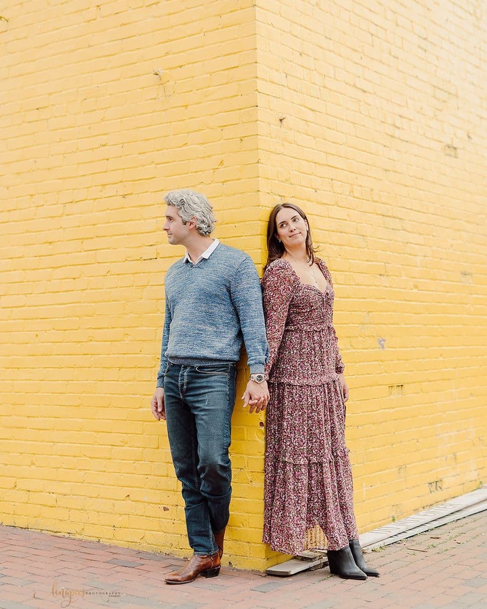 Aisha & Winston engagement — Old Town Alexandria, VA