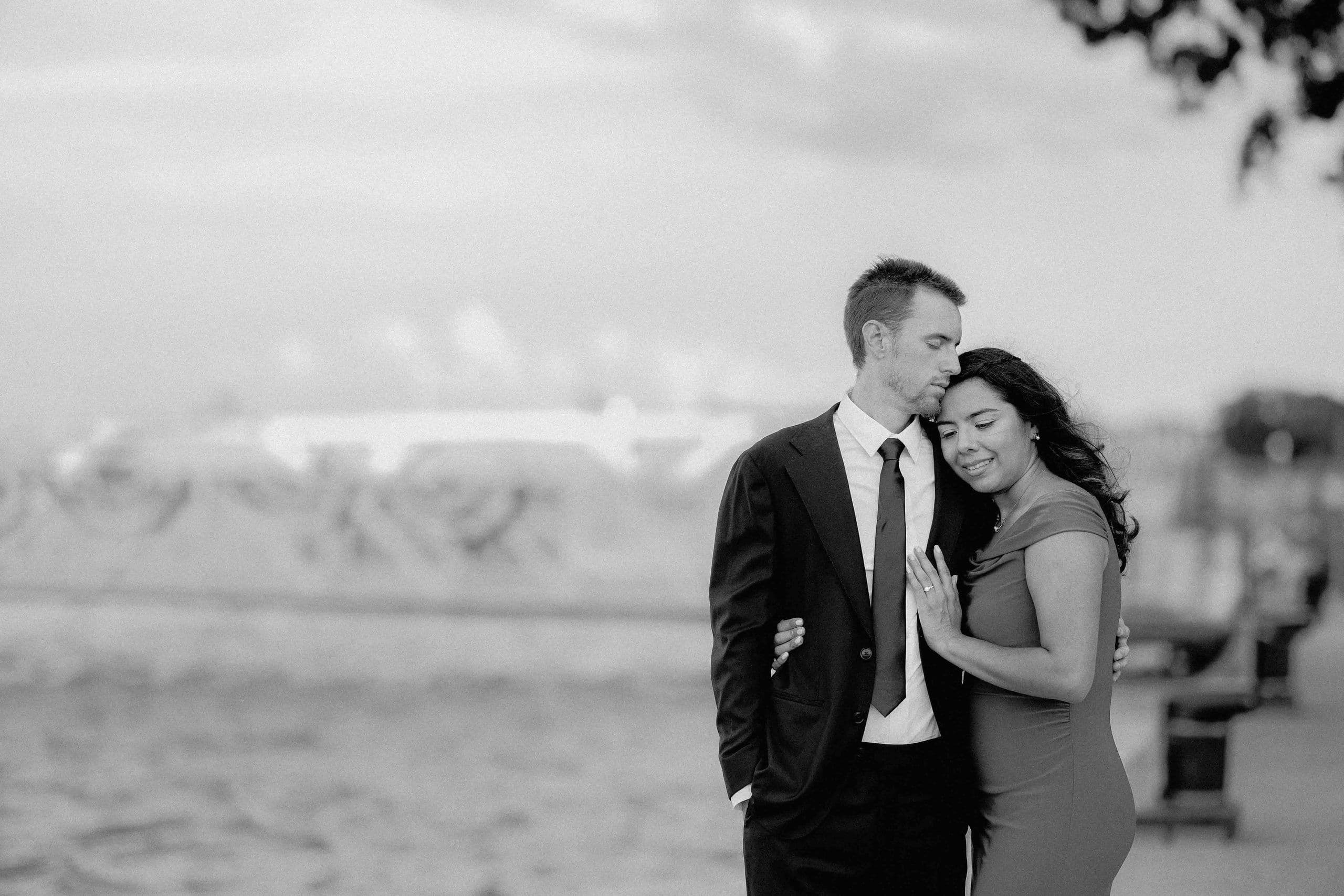 Twin Cities wedding photographer and videographer — engagement session at the waterfront